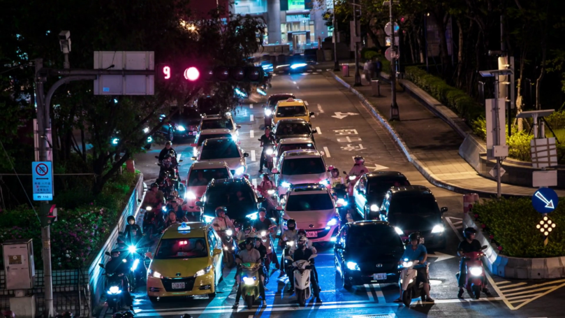 Bikes and Traffic in Teipei fighting to 'make progress'